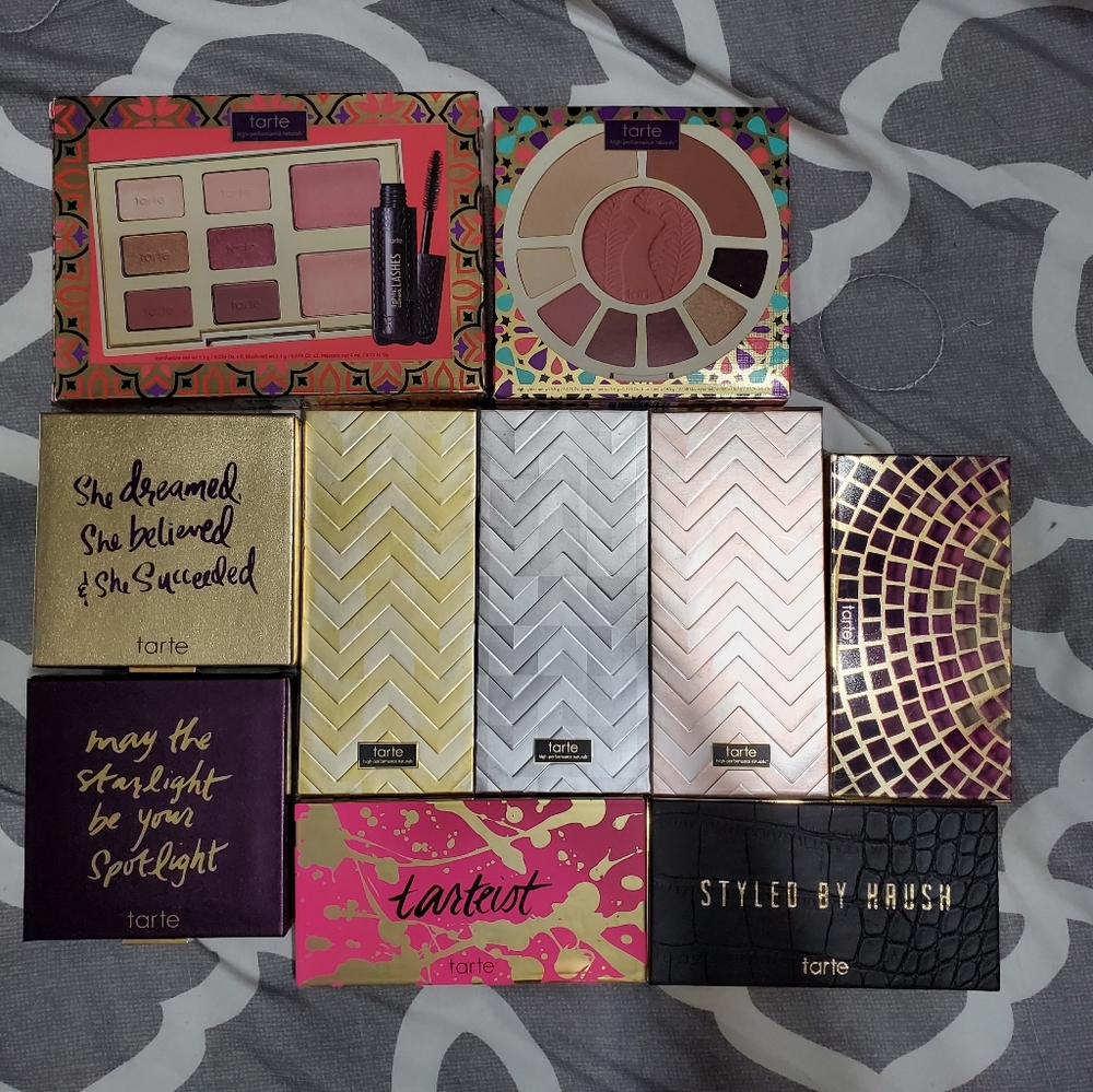 Tarte eyeshadow palettes